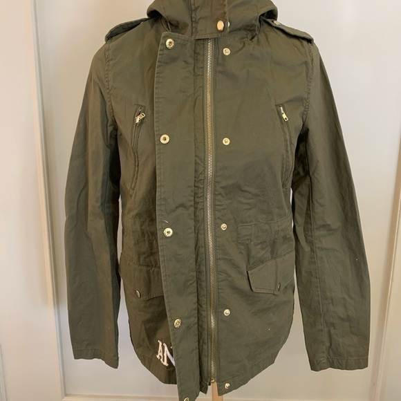 Love Tree Olive Green Women's Jacket - Picture 3 of 6